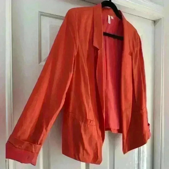 Frenchi Blazer Jacket New Standout Outerwear Color Business Or Casual Size Large - Picture 4 of 8